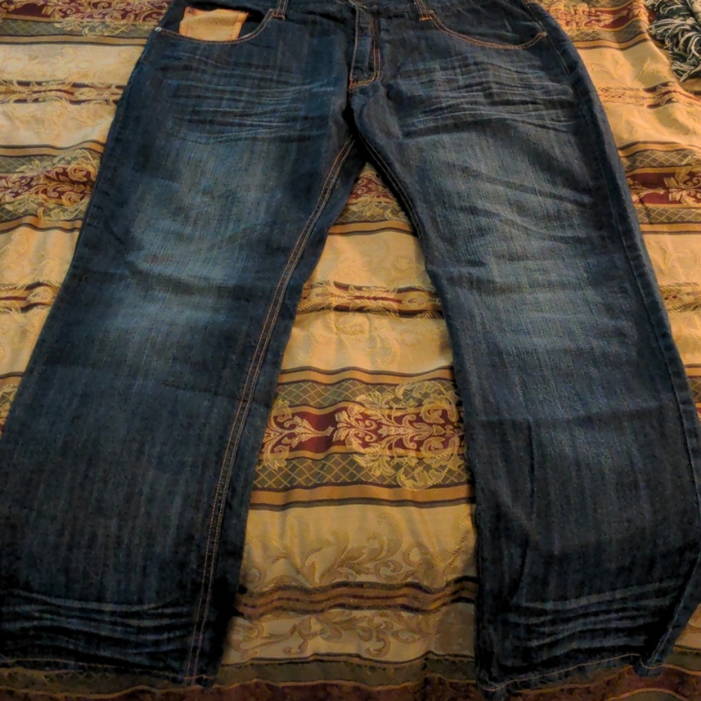 Soulland Fleur De Lis Pocket Jeans - Picture 9 of 10